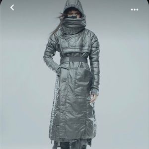 DEMOBAZA overcoat/puffer Agartha